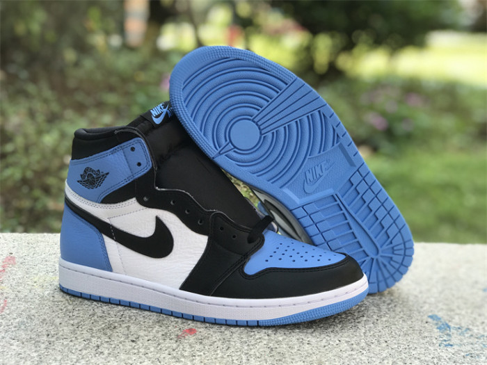 Authentic Air Jordan 1 High OG “UNC Toe”
