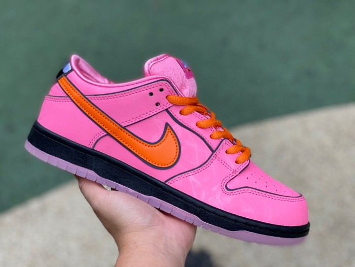 Authentic The Powerpuff Girls x Nike SB Dunk Low “Blossom”