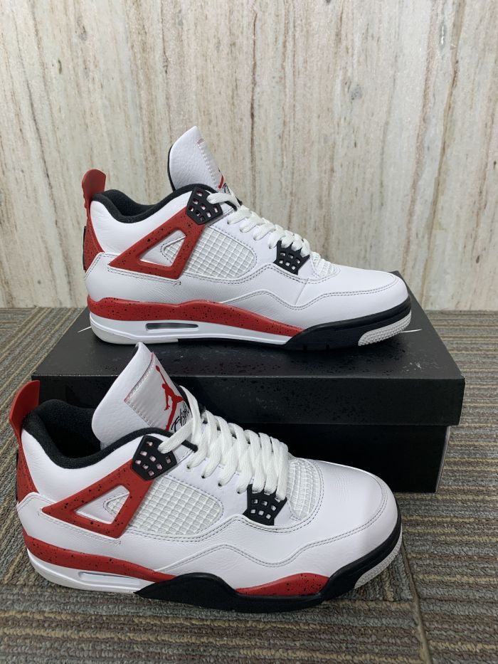 Authentic Air Jordan 4 “Red Cement”