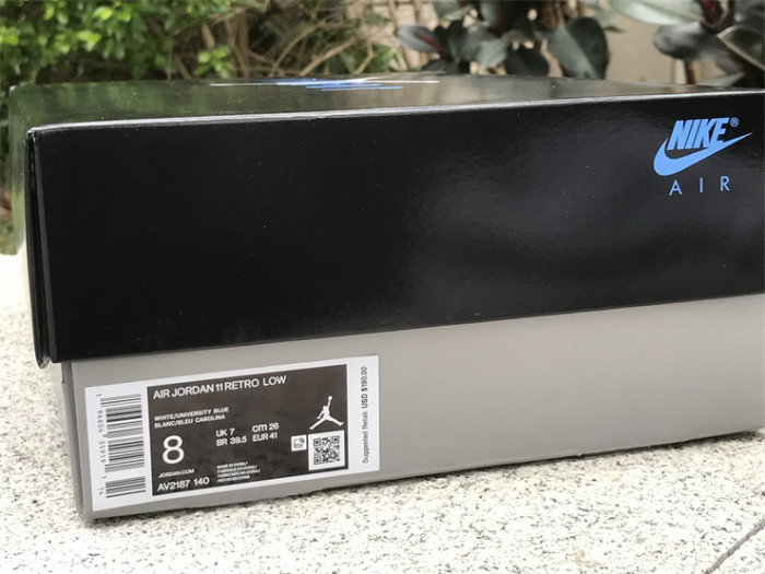 Authentic Air Jordan 11 Low “Cement Grey” 2.0