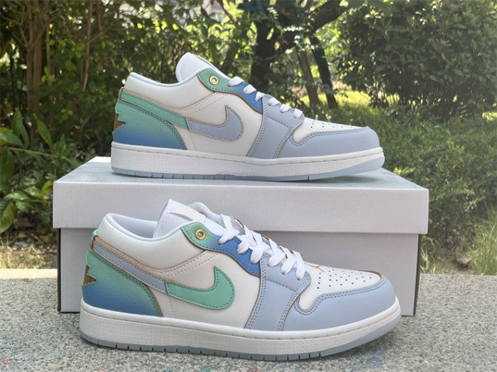 Authentic Air Jordan 1 Low SE “Emerald Rise”