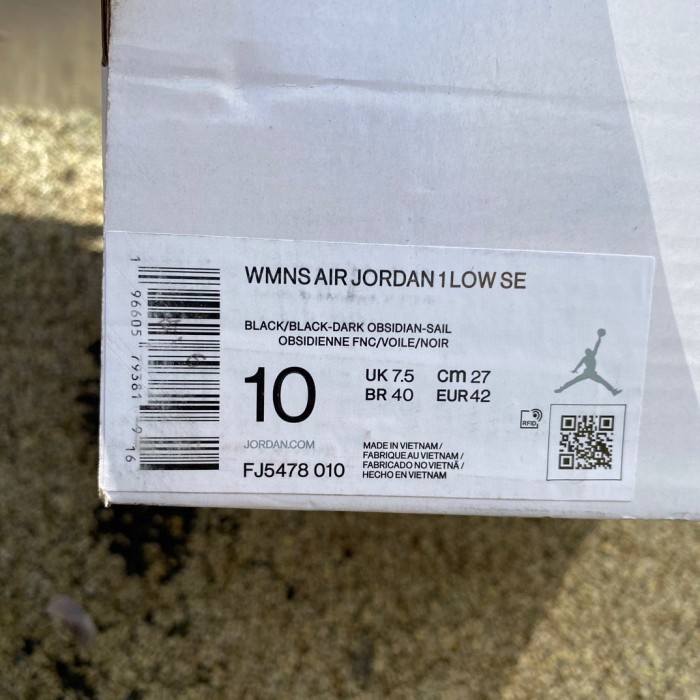 Authentic Air Jordan 1 Low “Home Court Collective”Women