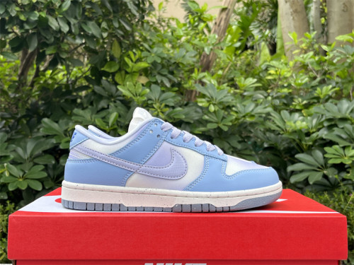 Authentic Nike Dunk Low “Blue Canvas” GS