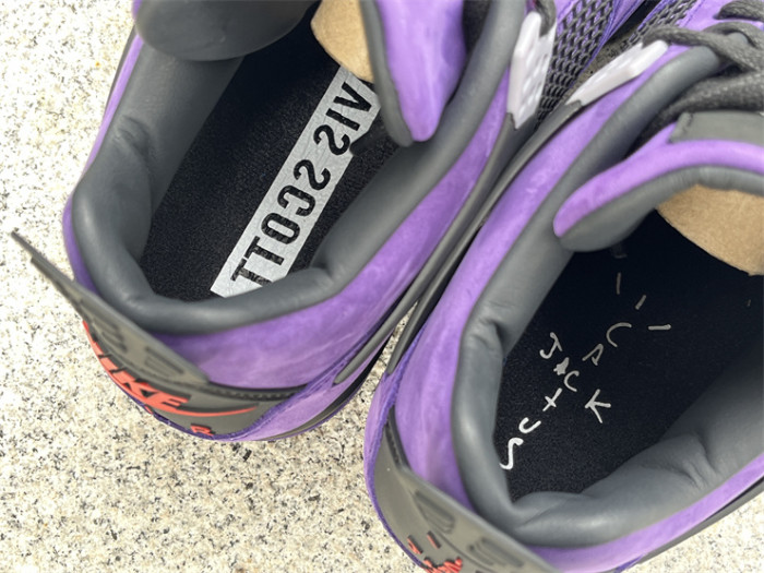 Authentic Travis Scott x Air Jordan 4 Purple(restock)