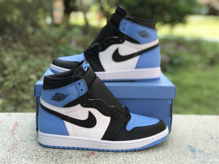 Authentic Air Jordan 1 High OG “UNC Toe”
