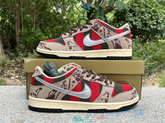 Authentic Nike SB Dunk Low “Freddy Krueger”