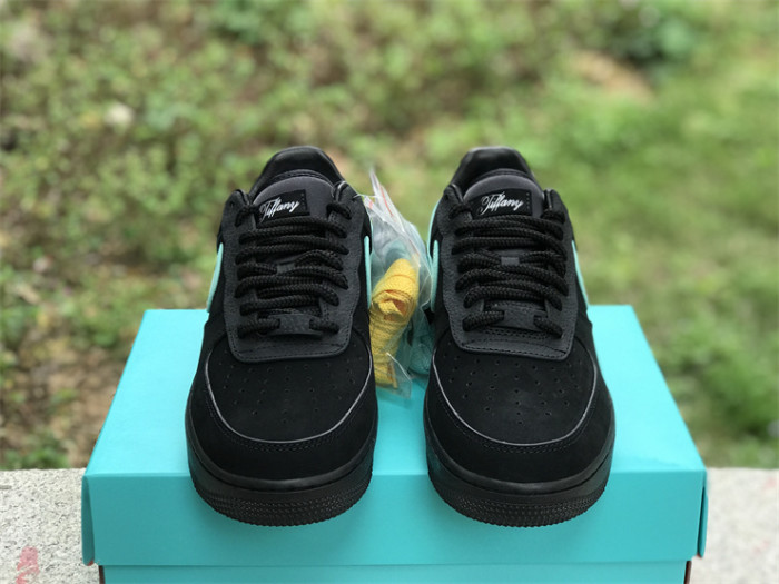 Authentic TIFFANY CO. x Nike Air Force 1 Low Black