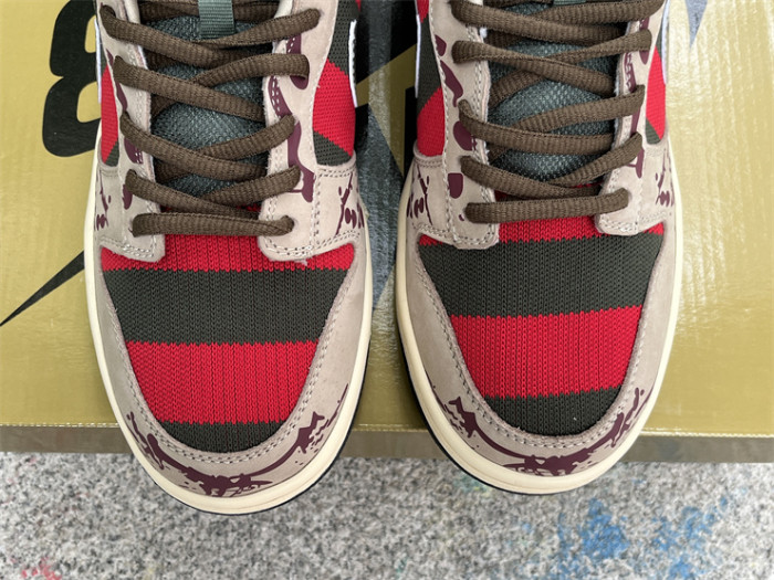 Authentic Nike SB Dunk Low “Freddy Krueger”