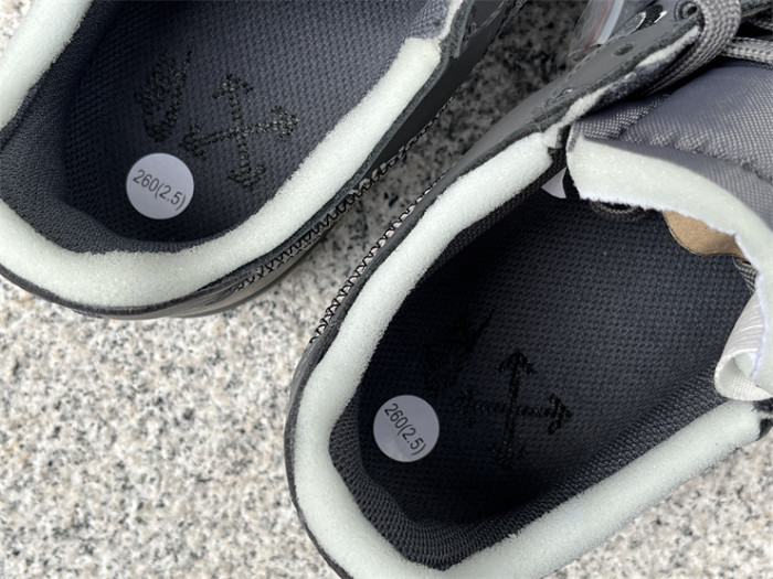 Authentic OFF-WHITE x Nike Air Force 1 Low “Grey”