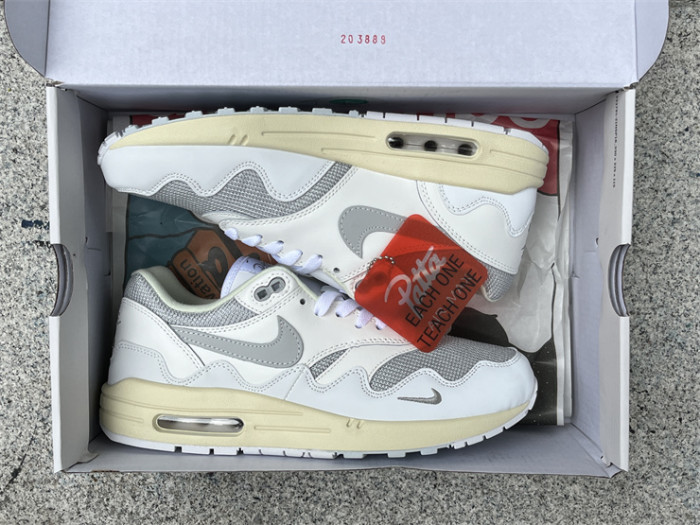Authentic Patta x Nike Air Max 1 “White”