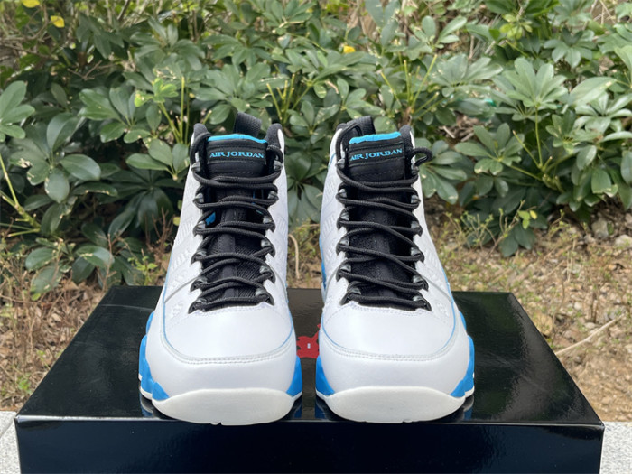 Authentic Air Jordan 9 Powder Blue
