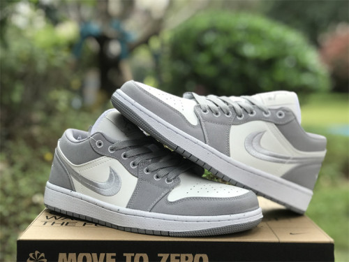Authentic Air Jordan 1 Low SE “Light Steel Grey” Women Shoes