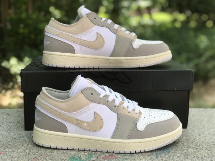 Authentic Air Jordan 1 Low OG EX “Tech Grey”