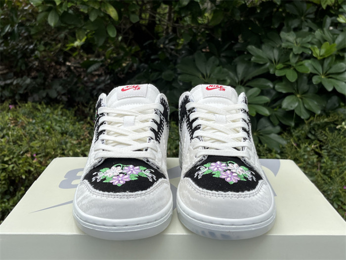 Authentic Nike SB Dunk Low Decon “N7” White Black