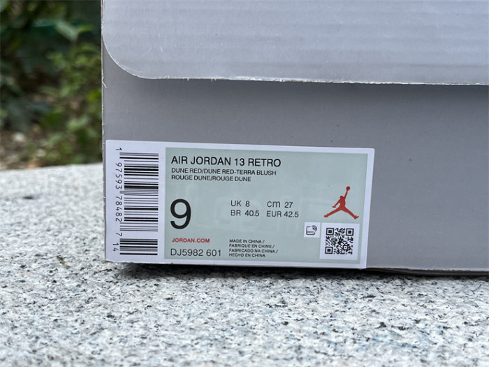 Authentic Air Jordan 13 “Dune Red”