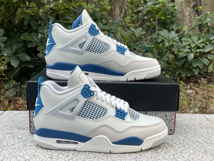 Authentic Air Jordan 4 “Military Blue” 2024