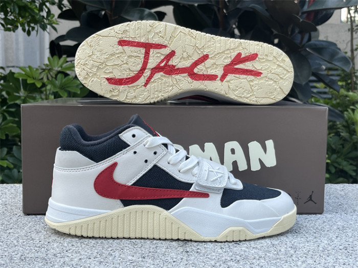 Authentic Travis Scott x Jordan Jumpman Jack TR University Red