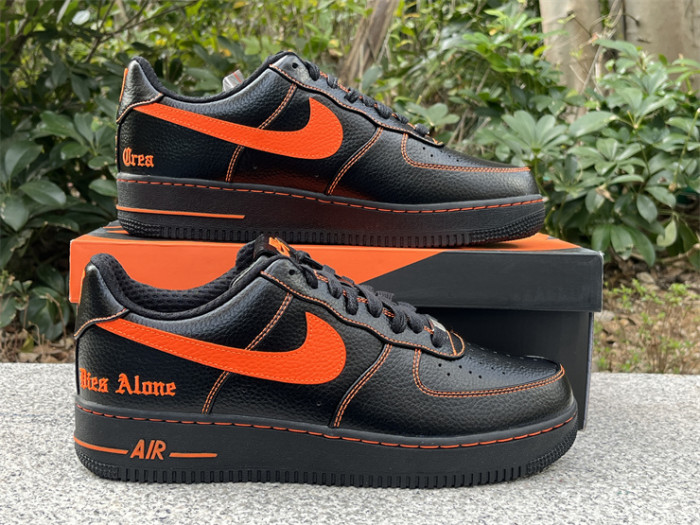 Authentic VLONE x Nike Air Force 1 Low Black