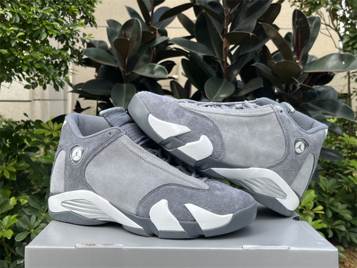 Authentic Air Jordan 14 “Flint Grey”