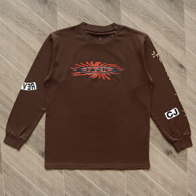 Travis Scott Long T Shirt 1：1 Quality-014