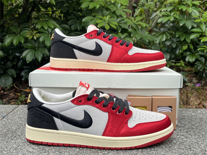 Authentic Trophy Room x Air Jordan 1 Low OG “Home”