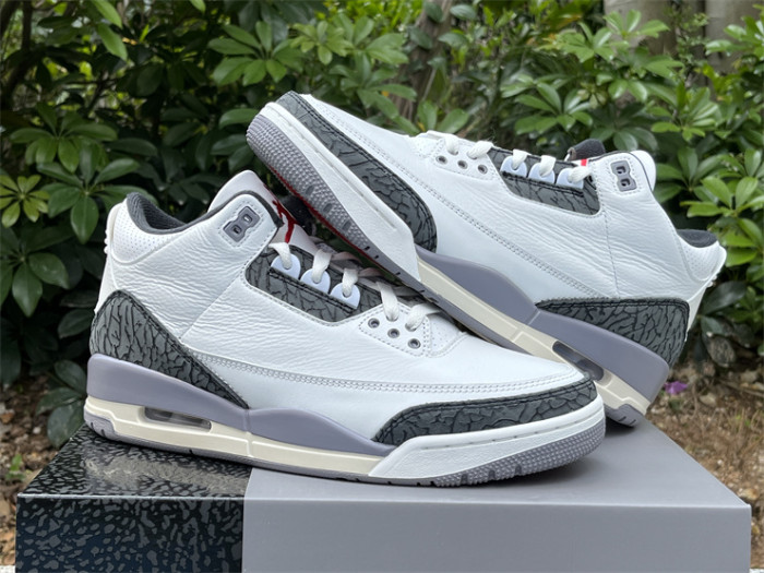 Authentic Air Jordan 3 “Cement Grey”