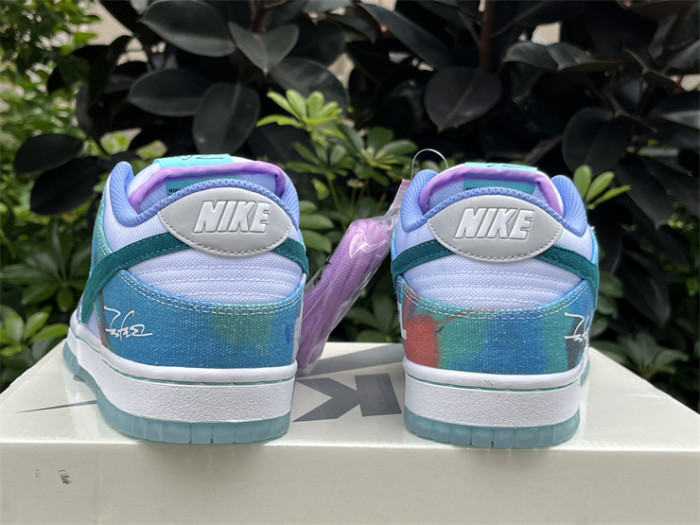 Authentic Futura Laboratories x Nike SB Dunk Low