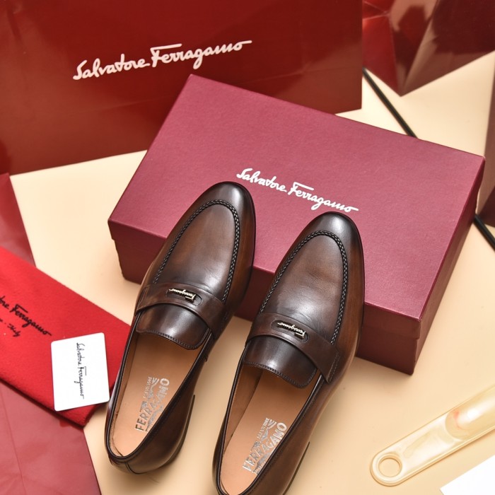 Ferragamo Men shoes 1：1 quality-363