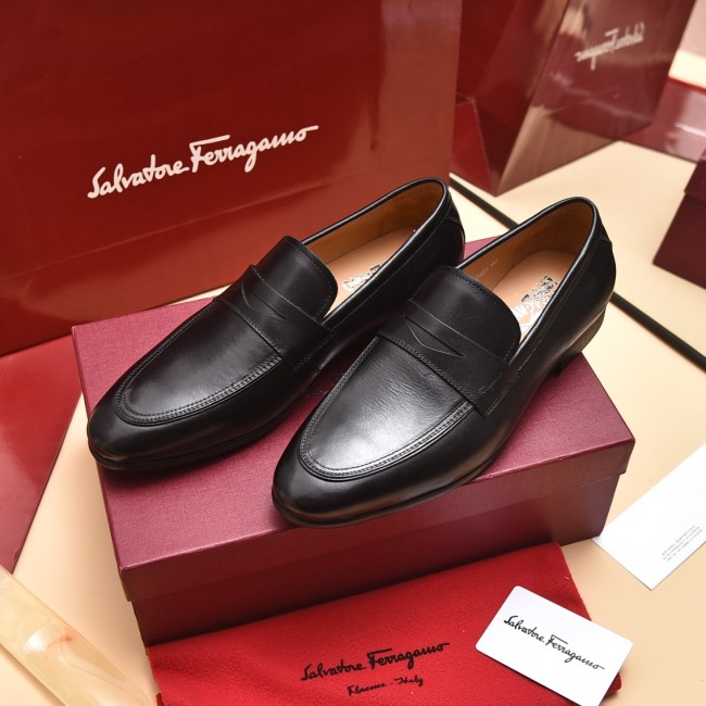 Ferragamo Men shoes 1：1 quality-358