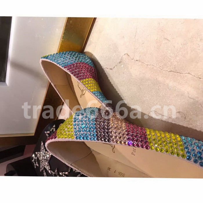 Super Max Christian Louboutin Custom High Heel-093