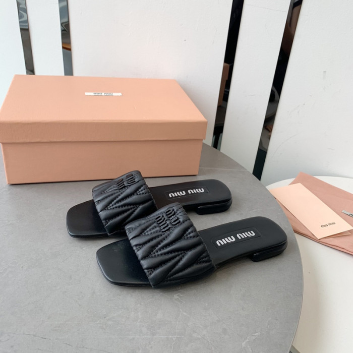 Miu Miu women slippers 1：1 quality-008
