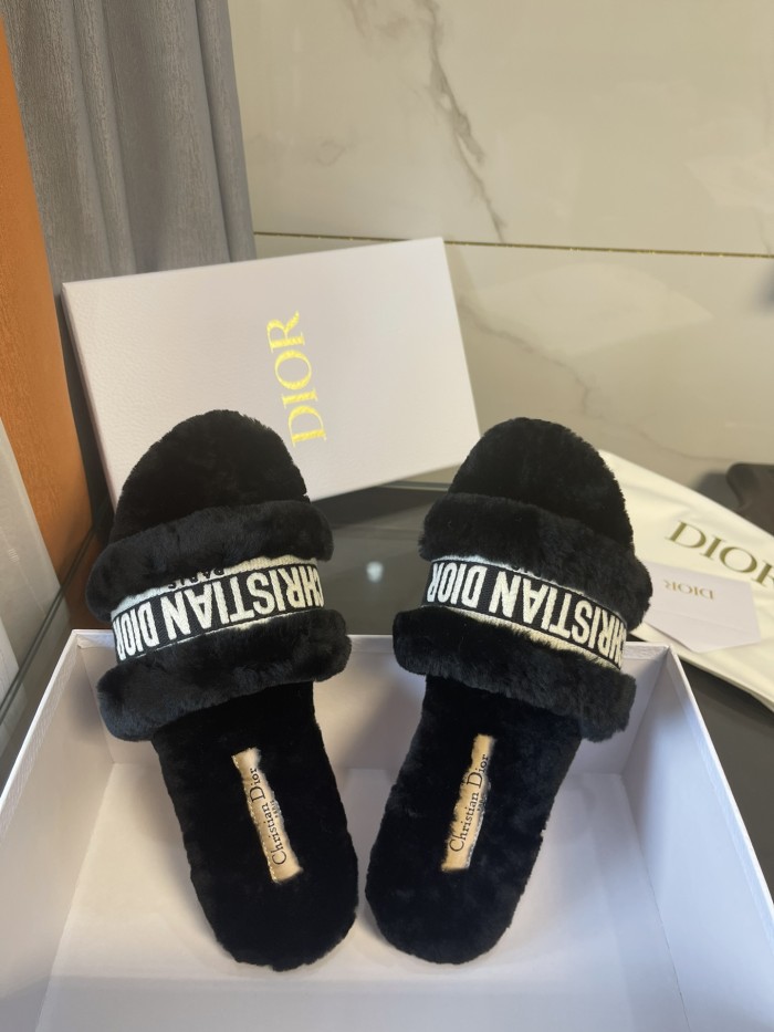 Dior women slippers 1：1 quality-188