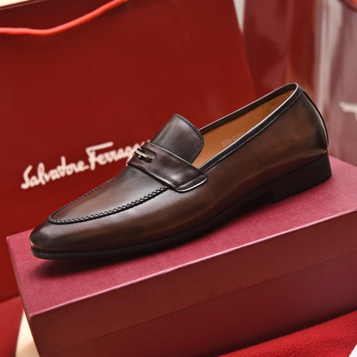 Ferragamo Men shoes 1：1 quality-363