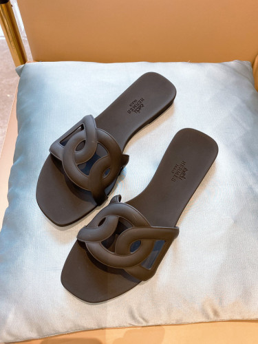 Hermes women slippers AAA-465