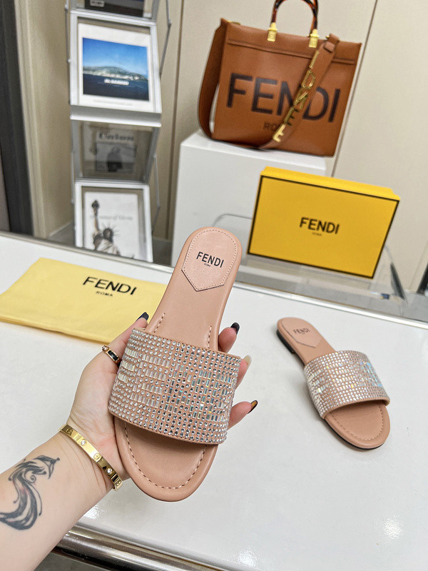 FD women  slippers 1：1 quality-075