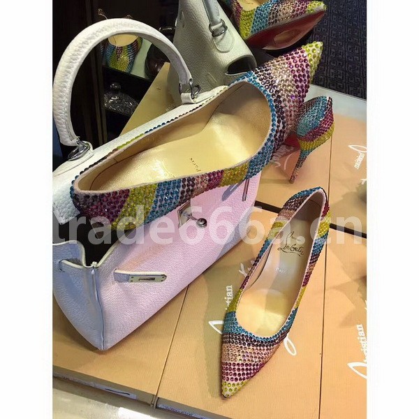 Super Max Christian Louboutin Custom High Heel-094