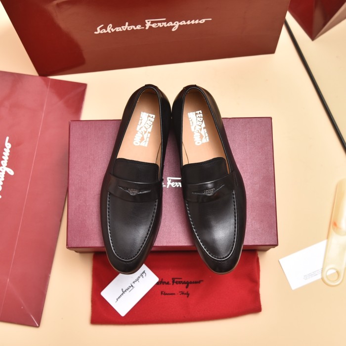 Ferragamo Men shoes 1：1 quality-355