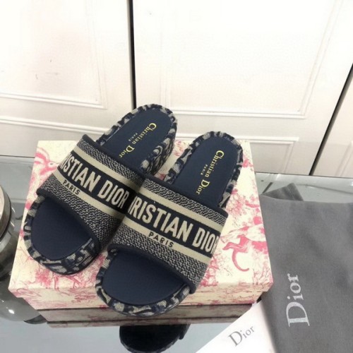 Dior women slippers AAA-061