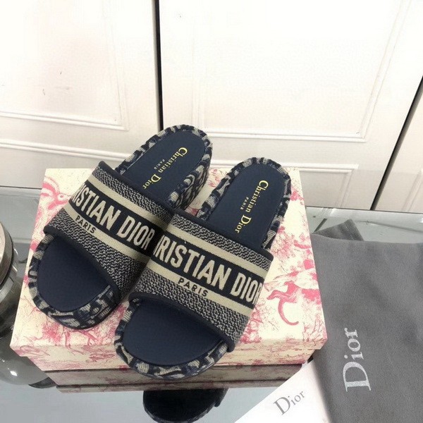 Dior women slippers AAA-061