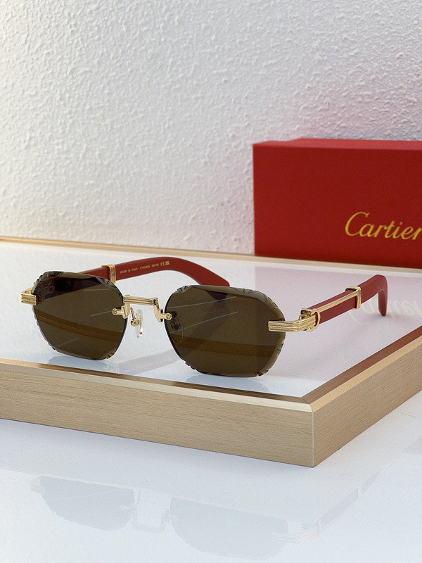 Cartier Sunglasses AAAA-5760