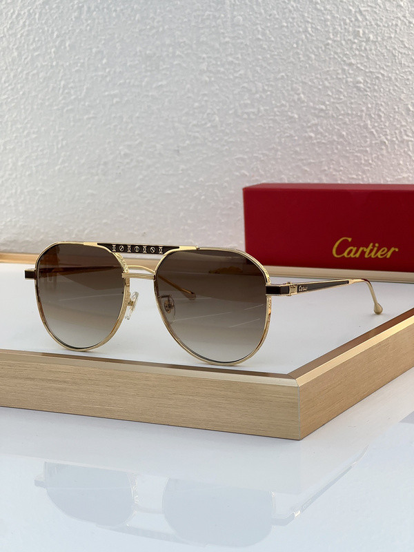Cartier Sunglasses AAAA-5845