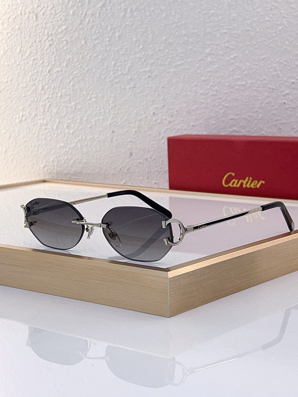 Cartier Sunglasses AAAA-5267