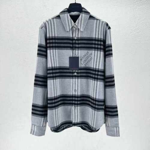 LV Shirt High End Quality-1128