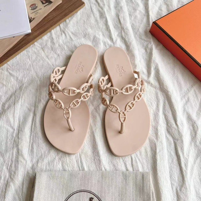 Hermes women slippers AAA-470