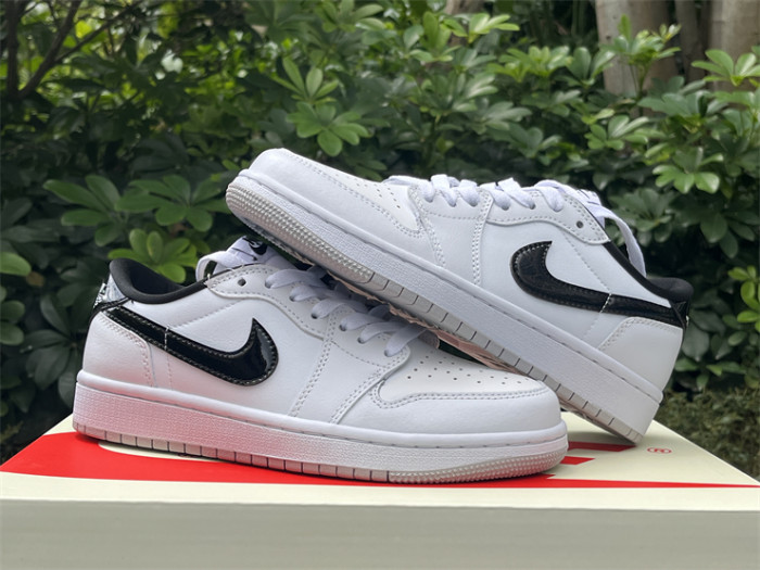 Authentic Air Jordan 1 Low 85 “Metallic Black”