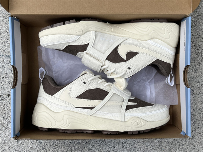 Authentic Travis Scott x Nike Zoom Field Jaxx Light Chocolate