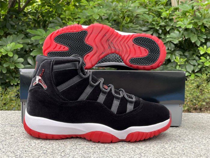 Authentic Air Jordan 11 “Bred Velvet”