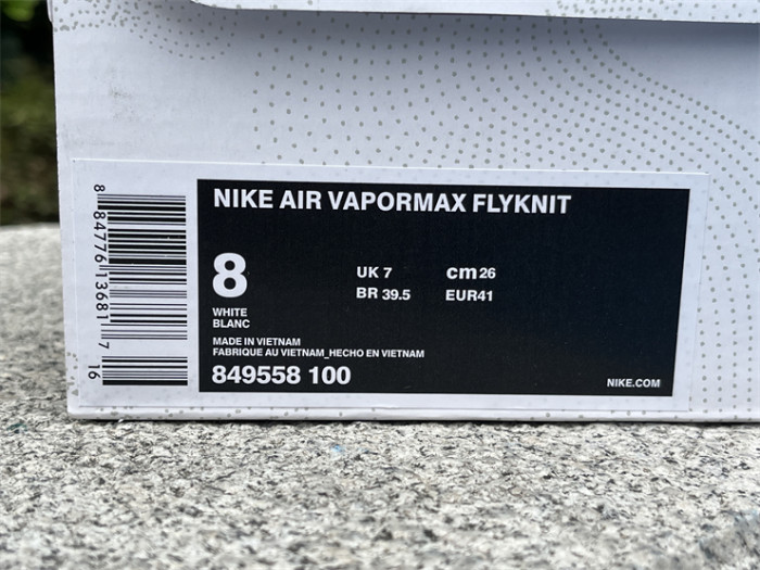 Authentic Nike Air VaporMax Triple White