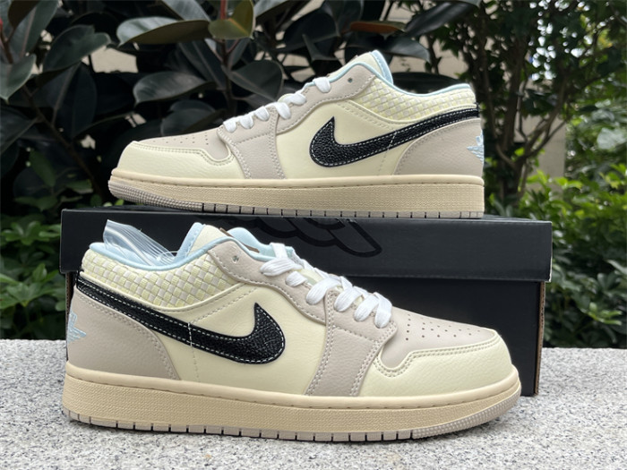 Authentic Air Jordan 1 Low Sanddrift GS