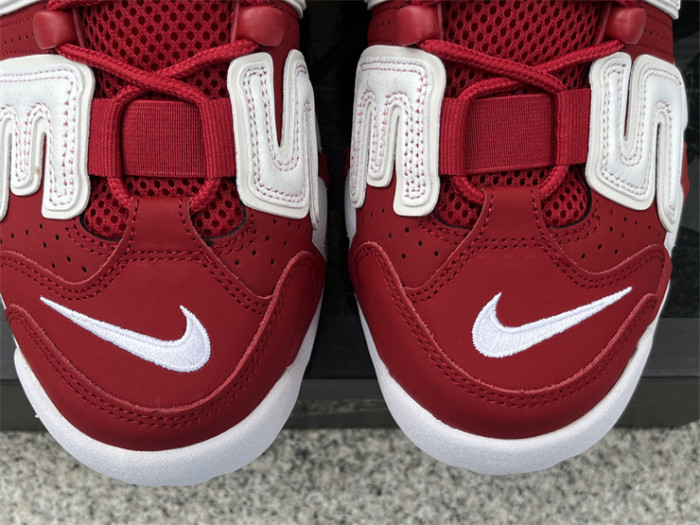 Authentic Supreme x Nike Air More Uptempo Red